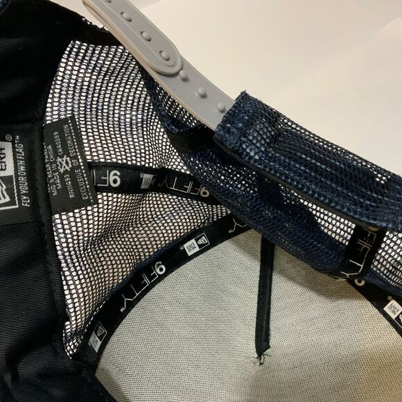 Dallas cowboys New Era 9Fifty SnapBack Men's adjustable front leather mesh - Picture 4 of 4